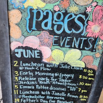 Pages: A Bookstore - June 2025 events - Bookstores Near Me - Manhattan Beach, California