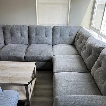 Aisa Moving - Large couch arrived at new apartment in good condition - Movers Near Me