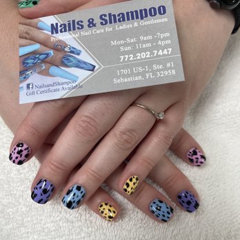 Nails & Shampoo - Easter nails - Nail Salons Near Me - Sebastian, Florida
