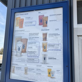 Dutch Bros Coffee - Menu 02/23 - Juice Bars & Smoothies Near Me - Taylorsville, Utah