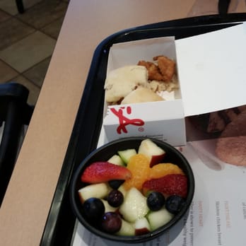 Chick-fil-A - Chicken Minis and a small fruit cup - Fast Food Near Me - Chicopee, Massachusetts Chick-fil-A - Chicken Minis and a small fruit cup - Fast Food Near Me - Chicopee, Massachusetts