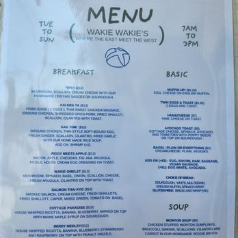Wakie Wakie’s - Breakfast & Brunch Near Me - Westbrook, Maine Wakie Wakie’s - Breakfast & Brunch Near Me - Westbrook, Maine
