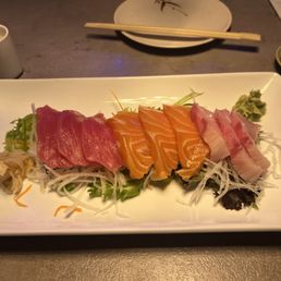 Sashimi. Very good & fresh