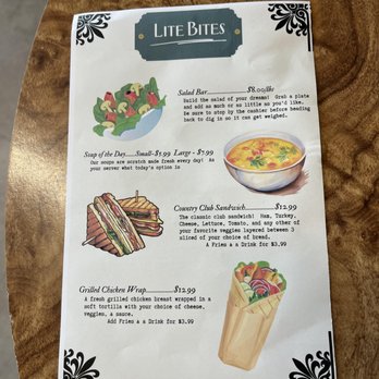 The Eatery - Lite Bites Menu - Breakfast & Brunch Near Me - Fillmore, Utah