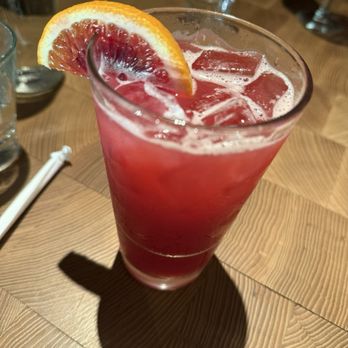 Pacific Catch - Lemonade Sparkling Blood Orange - Seafood Near Me - Walnut Creek, California