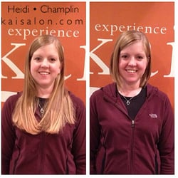 Kai Salon & Spa - Locks of Love donation from this wonderful guest! Thank you!