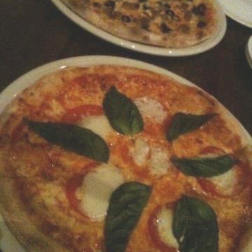 Turn 12 - Excellent pizzas--the margherita and the "T12;" photo taken by JM - American Near Me - Monterey, California Turn 12 - Excellent pizzas--the margherita and the "T12;" photo taken by JM - American Near Me - Monterey, California