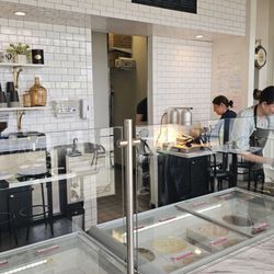 Churro Station - They're hard at work creating goodness back there
