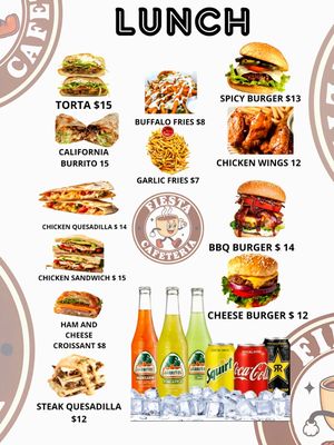 Menu photo 1 Fiesta Cafeteria Sacramento, CA Menu photo 1 Fiesta Cafeteria Sacramento, CA