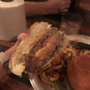 Stooges - What the Mac and cheese burger looks like - American Near Me - Lockport, New York Stooges - What the Mac and cheese burger looks like - American Near Me - Lockport, New York