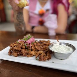 Oyster Mushroom Kalamari