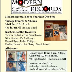 Modern Records Shop