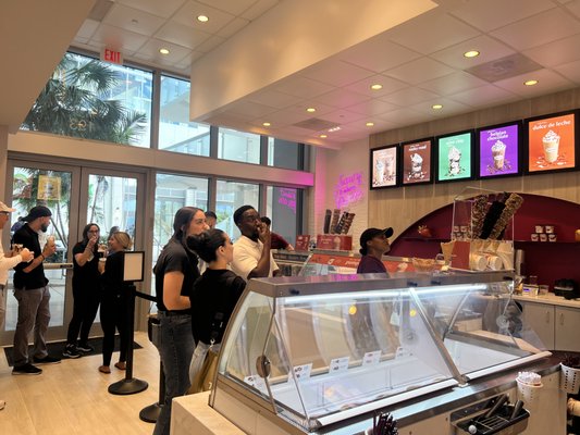 Häagen-Dazs Ice Cream River Landing by null