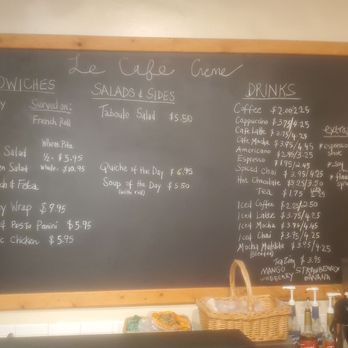 Le Cafe Creme - 09/01/22 - Menu. - Coffee & Tea Near Me - Pasadena, California Le Cafe Creme - 09/01/22 - Menu. - Coffee & Tea Near Me - Pasadena, California