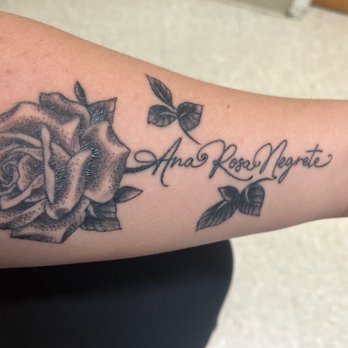 One Truth Tattoo - Healing process Day 4. I had got this tattoo on October 20th 2022. - Piercing Near Me - Northridge, California