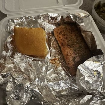 Johnny Ray's Sultry Soul Food - Grilled Salmon Plate - Soul Food Near Me - Silver Spring, Maryland Johnny Ray's Sultry Soul Food - Grilled Salmon Plate - Soul Food Near Me - Silver Spring, Maryland