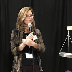 Transform Health - Giving a health lecture about inflammatory foods at a holistic Fair in Loveland, Colorado, Nov. 2019 #holistic #health #nutrition #fair
