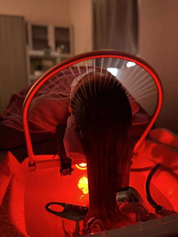 Pamper N Peace Head Spa Logo