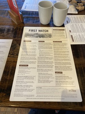 Menu photo 2 First Watch Pittsburgh, PA