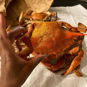 Crab Corner - How big they were. Def not jumbo. Size wise a large at best - Seafood Near Me - Las Vegas, Nevada