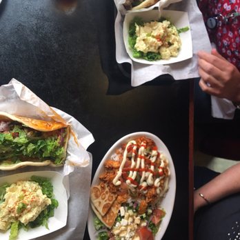 Open Sesame Cafe - Chicken shawarma plate, gyro, Mediterranean wrap. - Mediterranean Near Me - Des Moines, Iowa