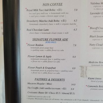 Le Ciel Pink - Tea menu - Coffee & Tea Near Me - West Hollywood, California Le Ciel Pink - Tea menu - Coffee & Tea Near Me - West Hollywood, California