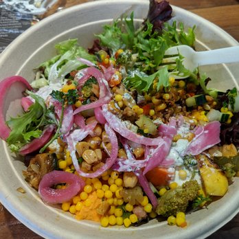 Mezeh - Bowl with a ton of stuff in there. - Mediterranean Near Me - Arlington, Virginia Mezeh - Bowl with a ton of stuff in there. - Mediterranean Near Me - Arlington, Virginia