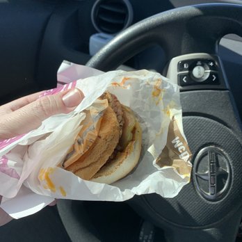 McDonald's - This is how my burger was "wrapped" - Fast Food Near Me - Cabazon, California