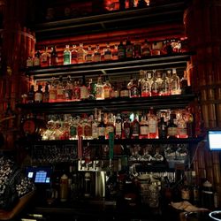 Adrift Tiki Bar - Hearty rum selection of course!