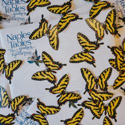 Naples Print Source - laser die cut butterfly stickers