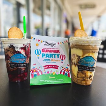 Dewey's Bakery - two cups of ice cream and a snack - Bakeries Near Me - Winston Salem, North Carolina Dewey's Bakery - two cups of ice cream and a snack - Bakeries Near Me - Winston Salem, North Carolina