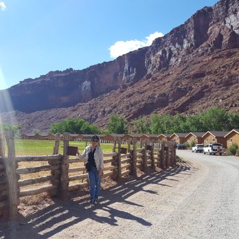 Red Cliffs Lodge Moab - In front of the lodge - Hotels Near Me - Moab, Utah