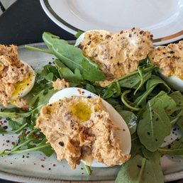 Chorizo Deviled Eggs