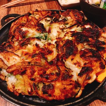 Osamil - Classic pancake with oysters - Korean Near Me - New York, New York