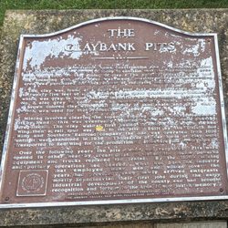 The Claypits Historical Marker - The Claypits Historical Marker, Goodhue