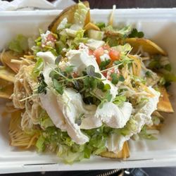 Mi Panapen - Nachos de pana con pollo