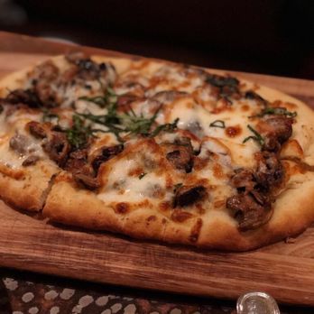 Piattini - Funghi flatbread - Italian Near Me - Boston, Massachusetts Piattini - Funghi flatbread - Italian Near Me - Boston, Massachusetts