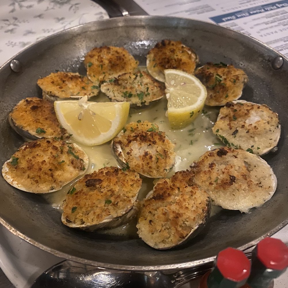 Baked clams