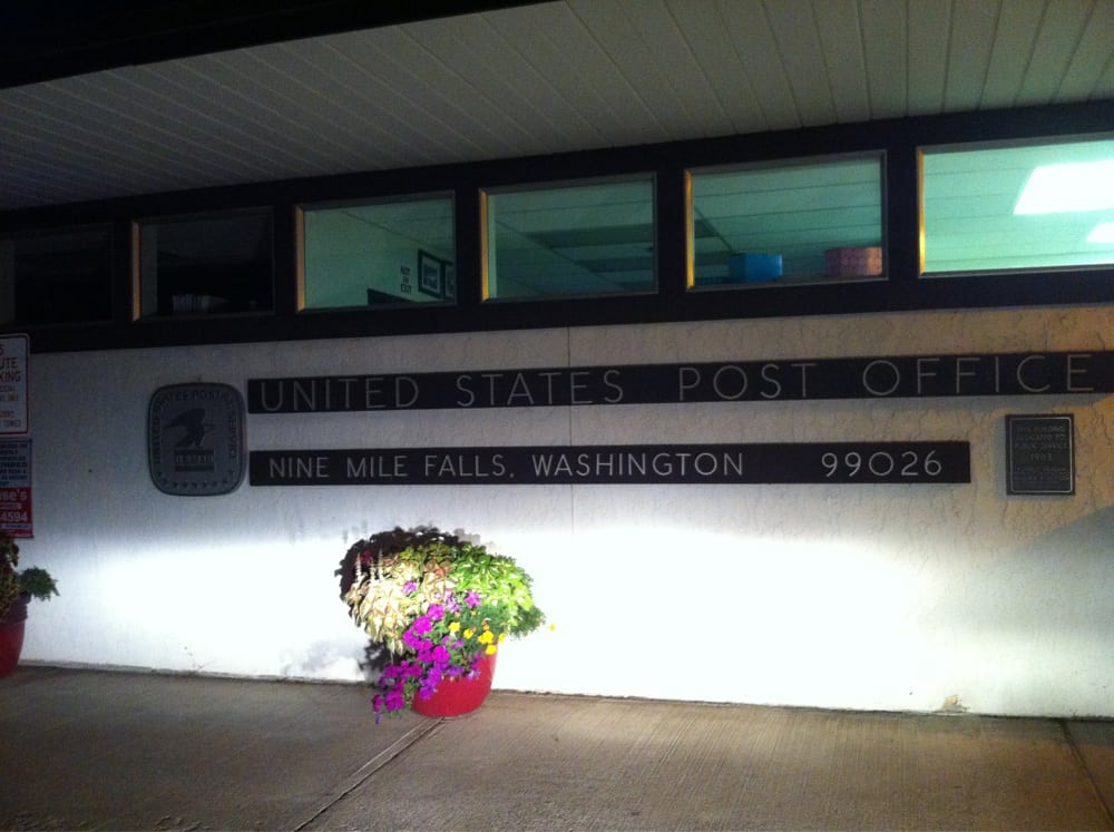 U S POST OFFICE NINE MILE FALLS Nine Mile Falls, Washington Couriers & Delivery Services