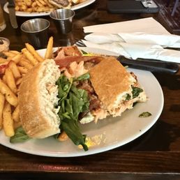 Grilled Salmon Blt