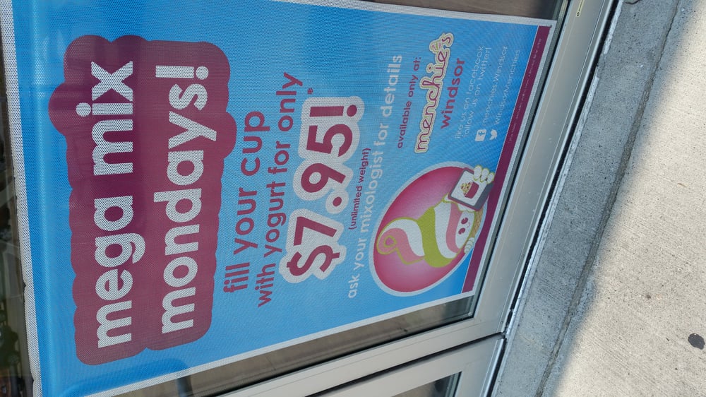 MENCHIE’S FROZEN YOGURT CLOSED Updated September 2024 3120