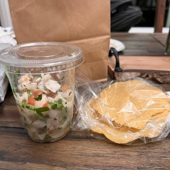 TJ Oyster Bar - Ceviche Tostada.. when I ordered ceviche under the impression it was a full order. - Seafood Near Me - Chula Vista, California TJ Oyster Bar - Ceviche Tostada.. when I ordered ceviche under the impression it was a full order. - Seafood Near Me - Chula Vista, California