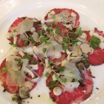 Ostra - Beef cappacio - Seafood Near Me - Boston, Massachusetts