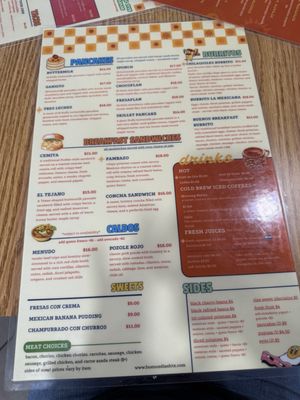 Menu photo 2 Buenos Dias Houston, TX