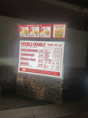 Menu photo 2 In-N-Out Burger Chandler, AZ Menu photo 2 In-N-Out Burger Chandler, AZ