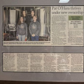Pat's Brew House - Newspaper article - All Women owned and operated - Breweries Near Me - Cody, Wyoming Pat's Brew House - Newspaper article - All Women owned and operated - Breweries Near Me - Cody, Wyoming