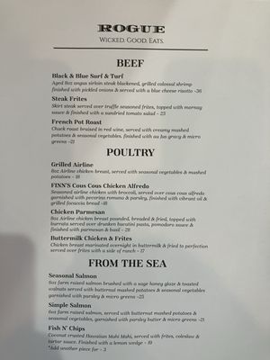 Menu photo 4 Rogue Restaurant Lava Hot Springs, ID