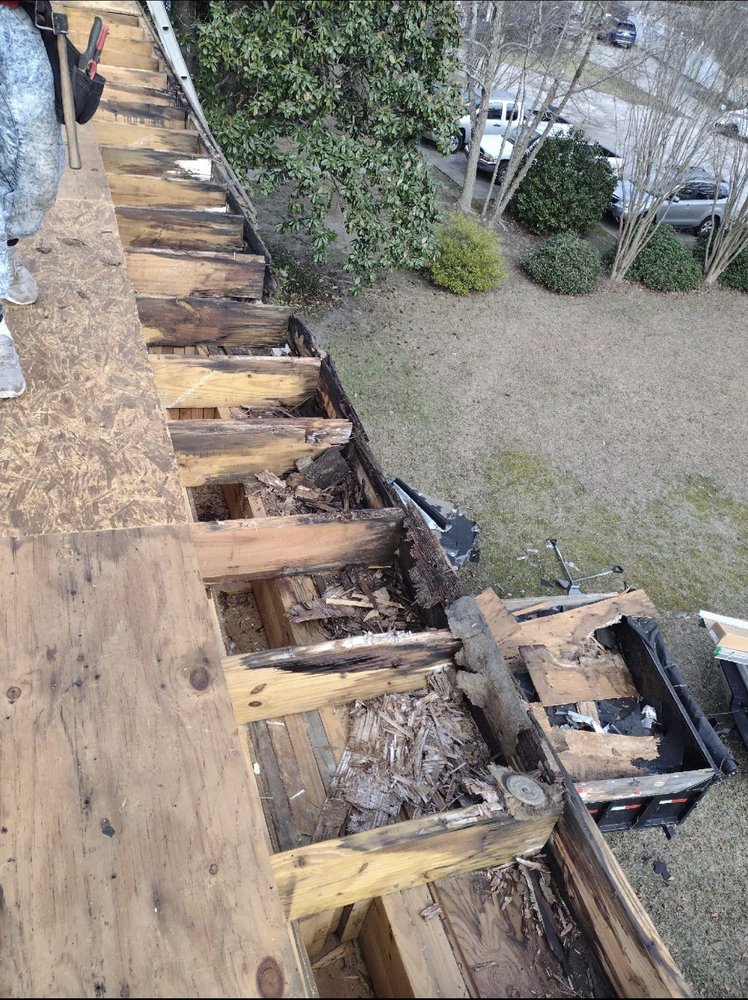 Slide of Wood's Roofing