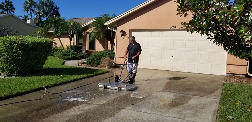 Slide of Action Plus Pressure Cleaning