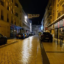 Caen - View on Corner of Rue de la Fontaine and Rue de Moulin in City Centre Caen